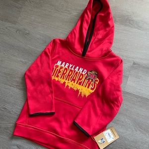 Maryland Terrpains Youth Hoodie Sweatshirt | XS